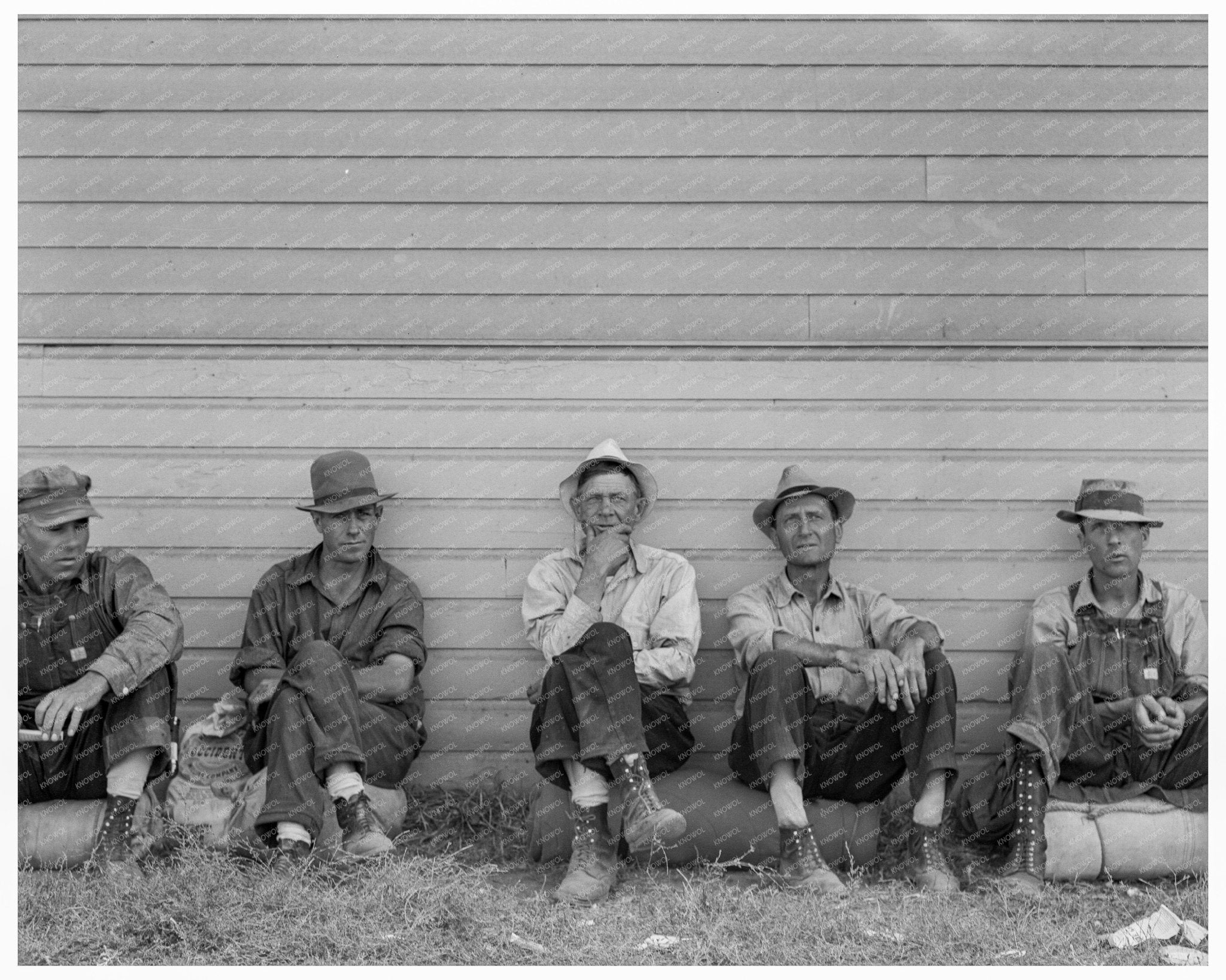 Bindle Stiffs in Tule Lake California August 1939 - Available at KNOWOL