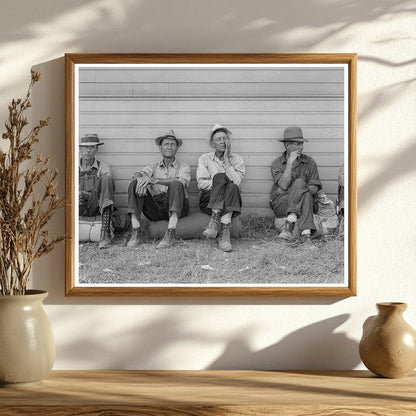 Bindle Stiffs Preparing for Harvest Tule Lake 1939 - Available at KNOWOL