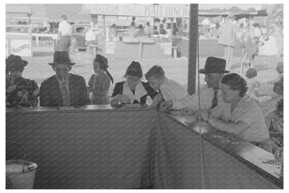 Bingo Game at Donaldsonville State Fair 1938 - Available at KNOWOL