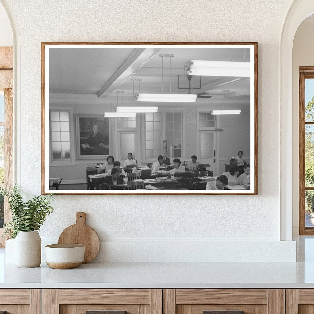 Black Man in Insurance Office Chicago April 1941 - Available at KNOWOL