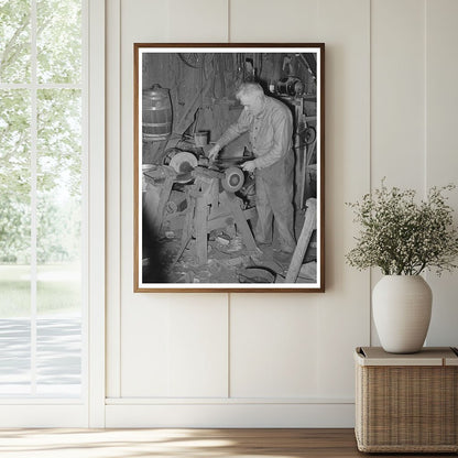 Blacksmith Shop in Marshall Texas 1939 - Available at KNOWOL