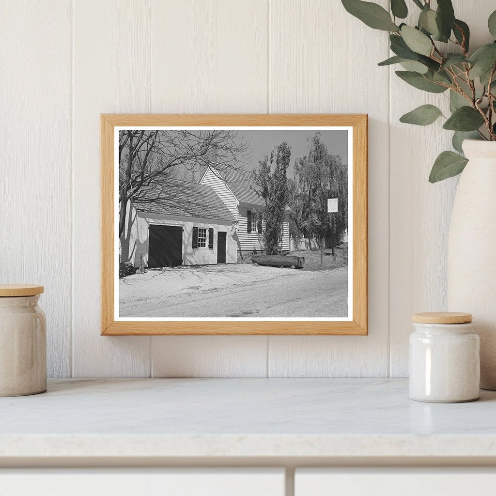 Blacksmith Shop Williamsburg Virginia April 1943 Photo - Available at KNOWOL