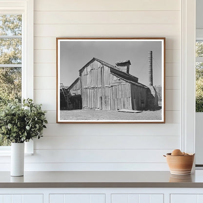 Blanchard Syrup Mill Louisiana 1938 Vintage Image - Available at KNOWOL