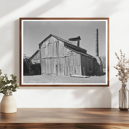 Blanchard Syrup Mill Louisiana 1938 Vintage Image - Available at KNOWOL