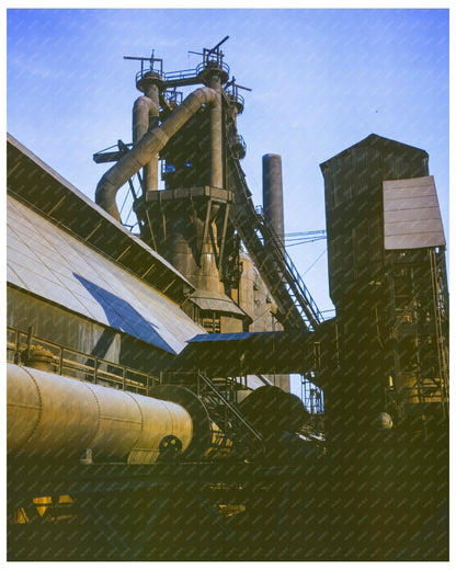 Blast Furnace at Carnegie - Illinois Steel Corporation Etna Pennsylvania 1941 - Available at KNOWOL