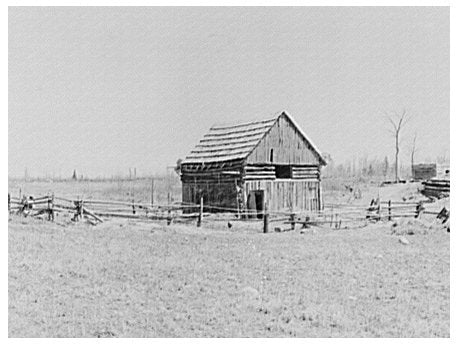 Bodray Farm Barn Tipler Wisconsin May 1937 - Available at KNOWOL