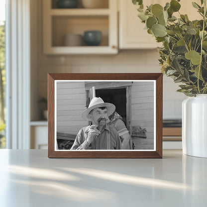 Bohemian Farmer in Wisconsin June 1937 Vintage Photo - Available at KNOWOL