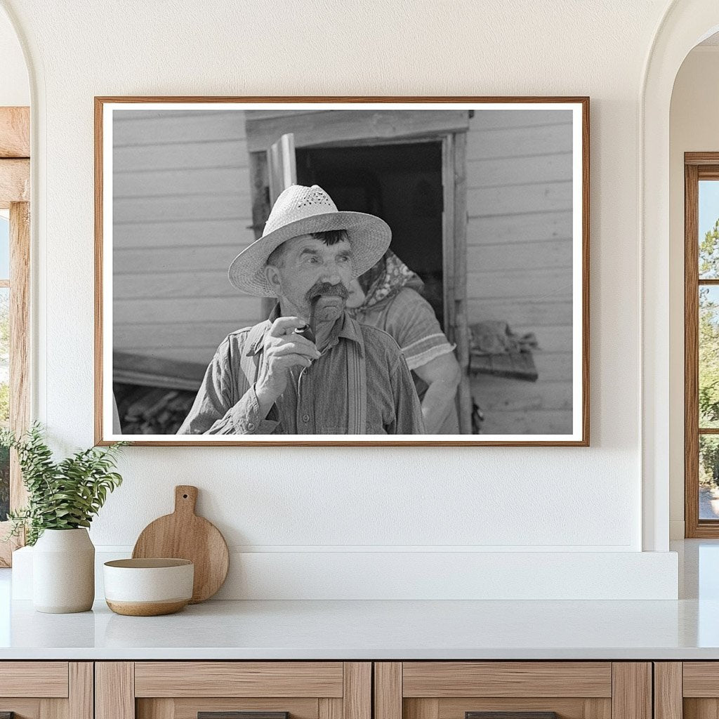 Bohemian Farmer in Wisconsin June 1937 Vintage Photo - Available at KNOWOL