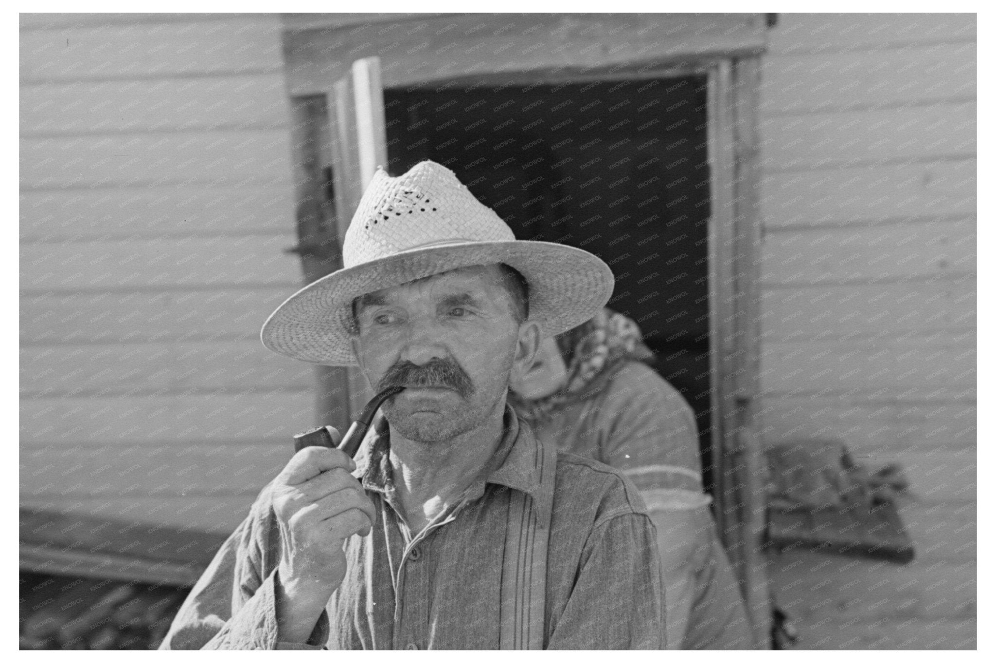 Bohemian Farmers Wife Black River Falls 1937 Photo - Available at KNOWOL