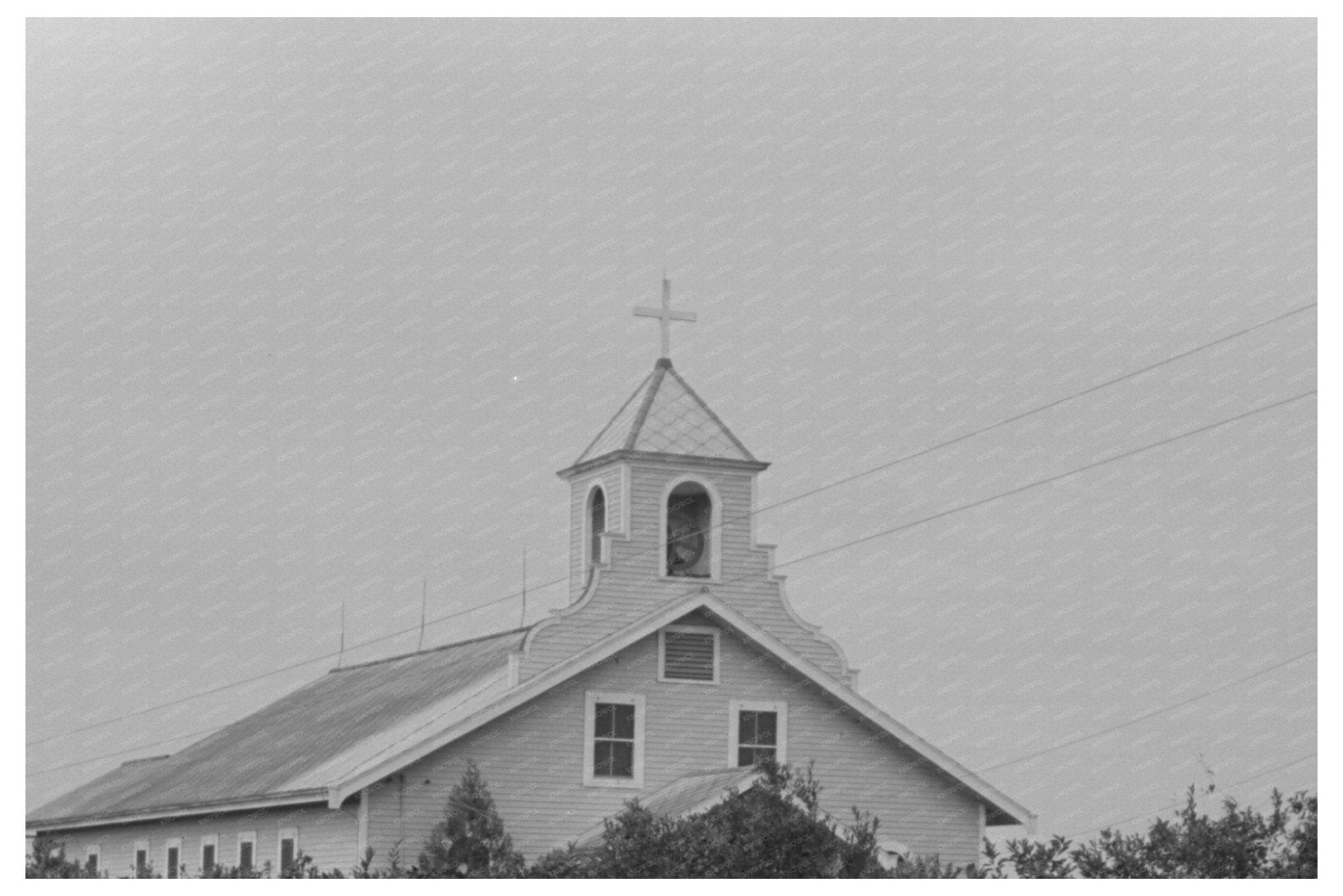 Boothville Louisiana Church Vintage Photo September 1938 - Available at KNOWOL