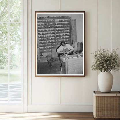 Bootmaker in Alpine Texas May 1939 Cowboy Boot Craftsmanship - Available at KNOWOL