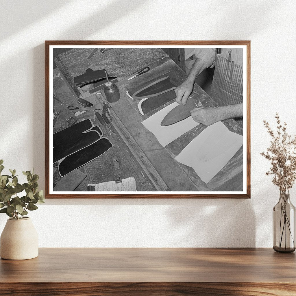 Bootmaking Process in 1939 Alpine Texas - Available at KNOWOL