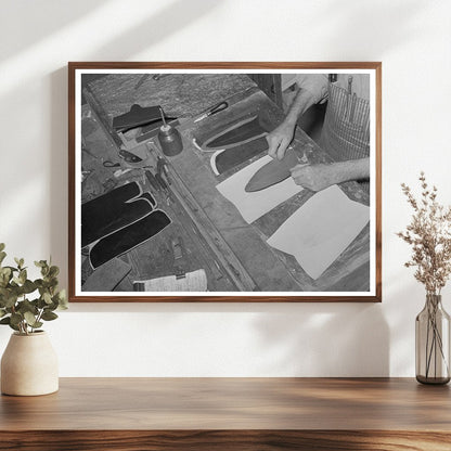 Bootmaking Process in 1939 Alpine Texas - Available at KNOWOL