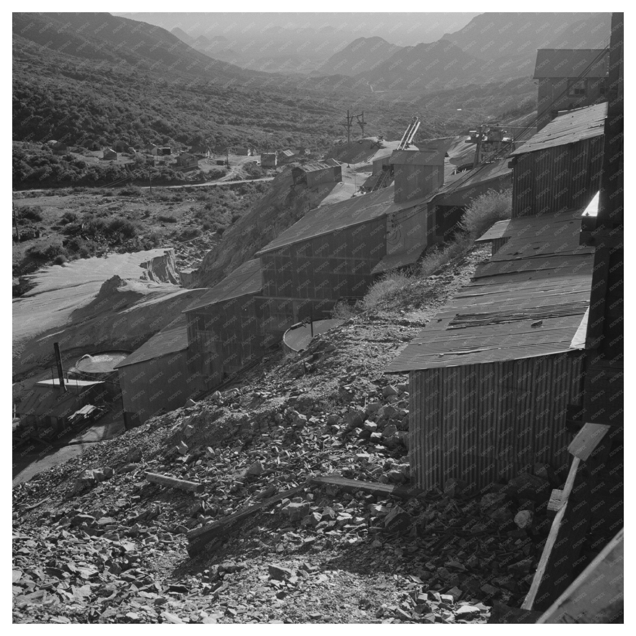 Boriana Mine and Plant Arizona 1942 Tungsten Production - Available at KNOWOL