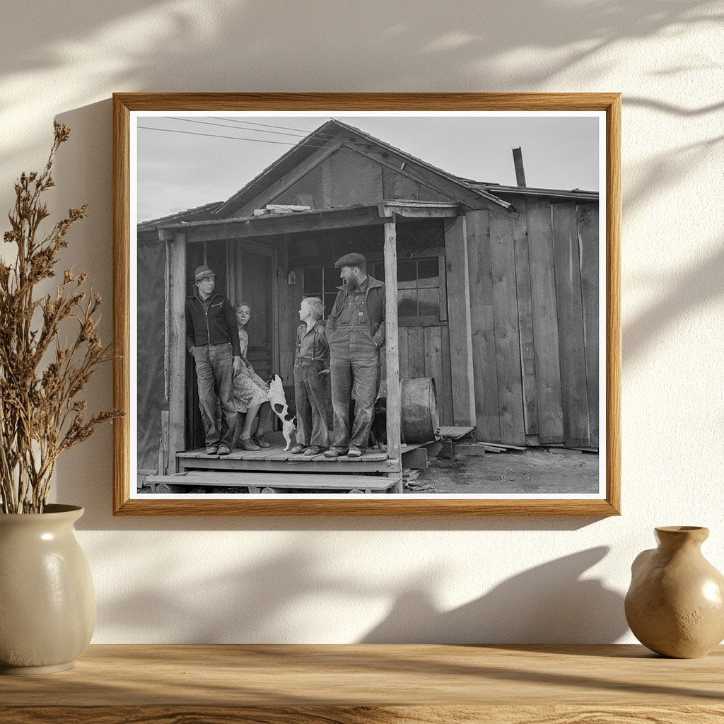 Boundary County Idaho Farm Family October 1939 - Available at KNOWOL