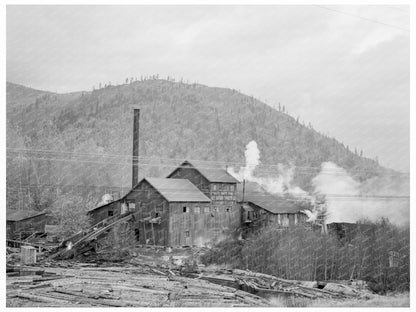 Boundary County Idaho Lumber Mill October 1939 - Available at KNOWOL