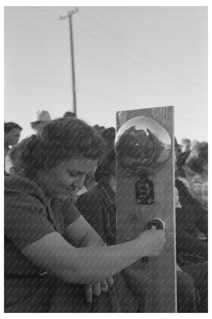 Boxing Match at FSA Field Day Yuma Arizona 1942 - Available at KNOWOL