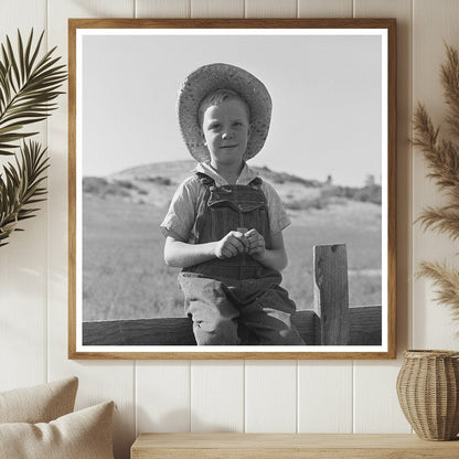 Boy in Ola Idaho July 1942 Farm Security Administration Image - Available at KNOWOL