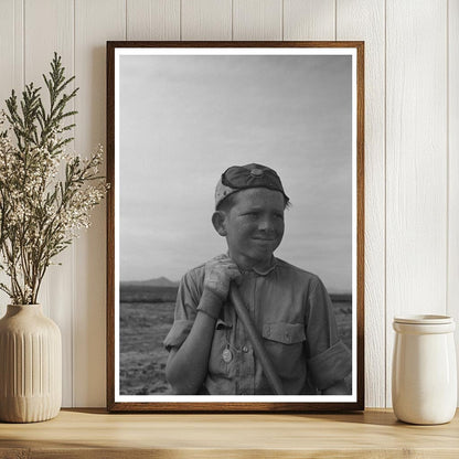 Boy in Vocational Gardening Class February 1942 Arizona - Available at KNOWOL