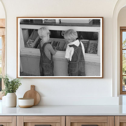 Boys Choosing Candies in Caldwell Idaho July 1941 - Available at KNOWOL