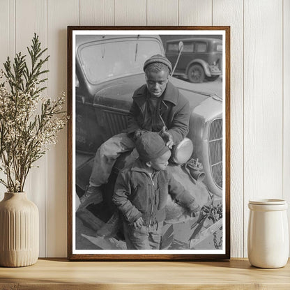 Boys in Chicago April 1941 Vintage Urban Photograph - Available at KNOWOL