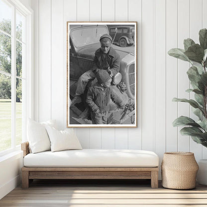 Boys in Chicago April 1941 Vintage Urban Photograph - Available at KNOWOL