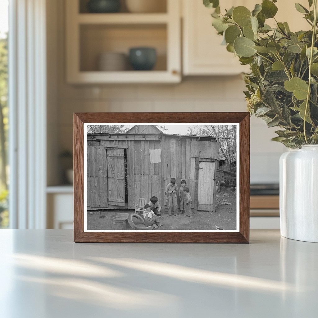 Boys Playing in Backyard San Antonio Texas March 1939 - Available at KNOWOL