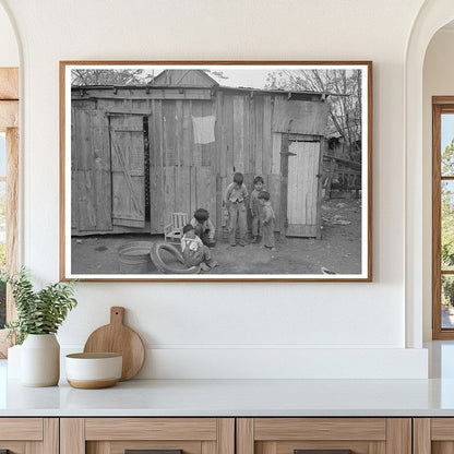 Boys Playing in Backyard San Antonio Texas March 1939 - Available at KNOWOL