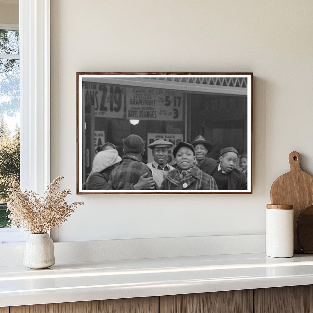 Boys Playing in Chicago April 1941 FSA/OWI Collection - Available at KNOWOL