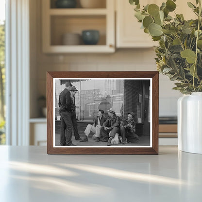 Boys Seeking Work at Employment Office Yakima 1941 - Available at KNOWOL