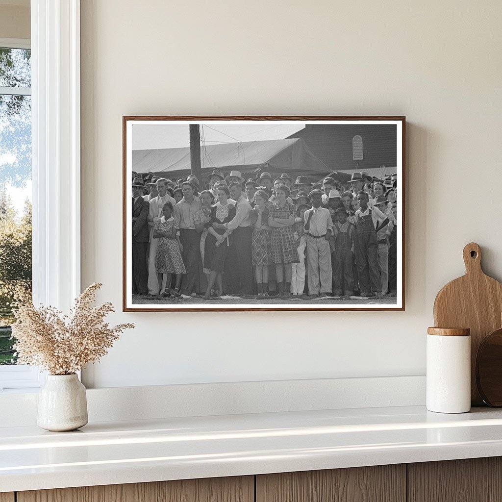 Boys Watching Parade at State Fair Louisiana 1938 - Available at KNOWOL