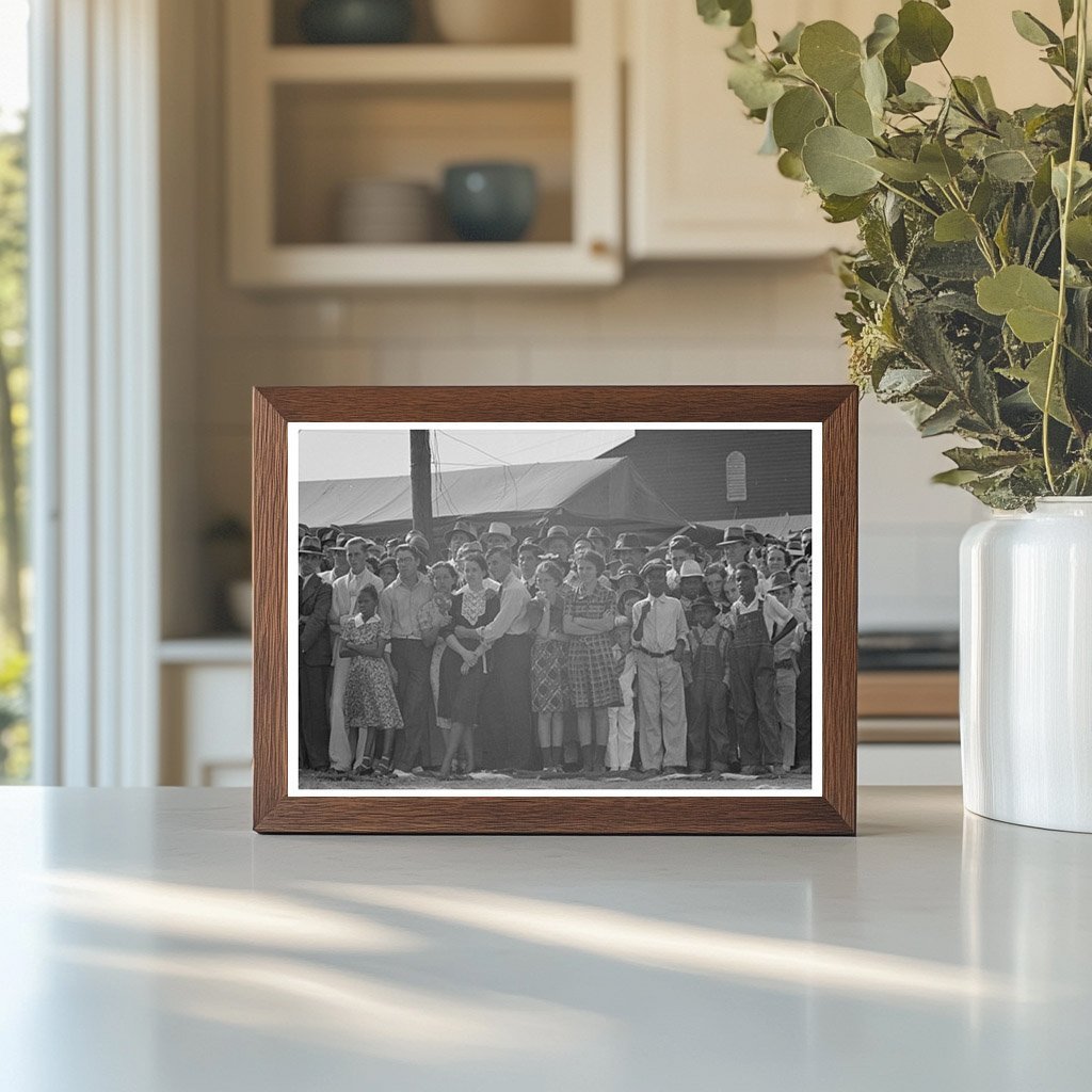 Boys Watching Parade at State Fair Louisiana 1938 - Available at KNOWOL