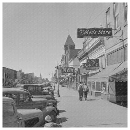 Bozeman Montana Main Street September 1942 Vintage Image - Available at KNOWOL