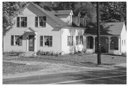 Bradford Vermont House October 1939 Vintage Photograph - Available at KNOWOL
