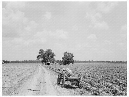 Brazos River Valley Plantation Texas June 1938 - Available at KNOWOL