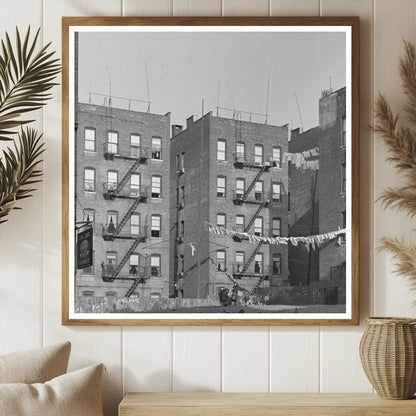 Bronx Apartment Houses 1936 Urban Life Vintage Photo - Available at KNOWOL