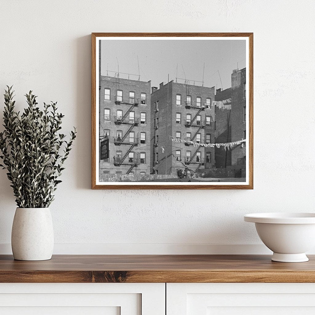 Bronx Apartment Houses 1936 Urban Life Vintage Photo - Available at KNOWOL