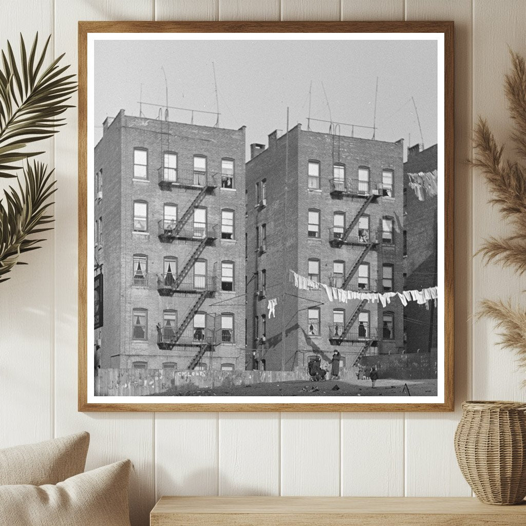 Bronx Apartment Houses Near 139th Street November 1936 - Available at KNOWOL