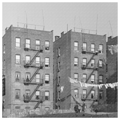 Bronx Apartment Houses Near 139th Street November 1936 - Available at KNOWOL