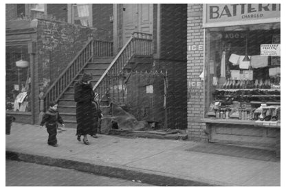 Bronx Neighborhood Scene from November 1936 - Available at KNOWOL