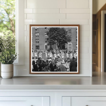 Brooklyn Anniversary Day Parade June 1944 Vintage Photo - Available at KNOWOL