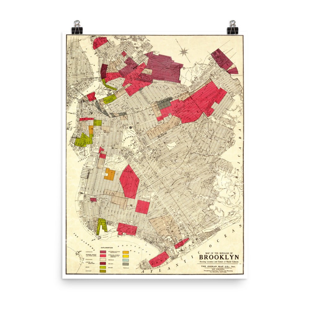 Brooklyn, NY Racial Diversity, 1920 - Available at KNOWOL