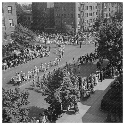 Brooklyn Sunday School Anniversary Day Parade June 1944 - Available at KNOWOL