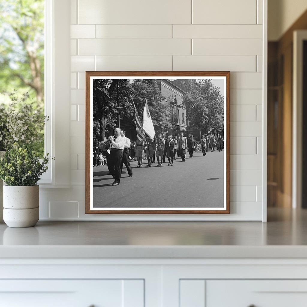 Brooklyn Sunday School Anniversary Parade June 1944 - Available at KNOWOL