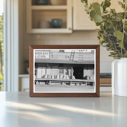 Brownwood Texas Feed Store November 1939 Historical Image - Available at KNOWOL