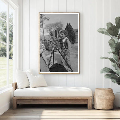 Budding Photographers at Camelback Farms 1942 - Available at KNOWOL