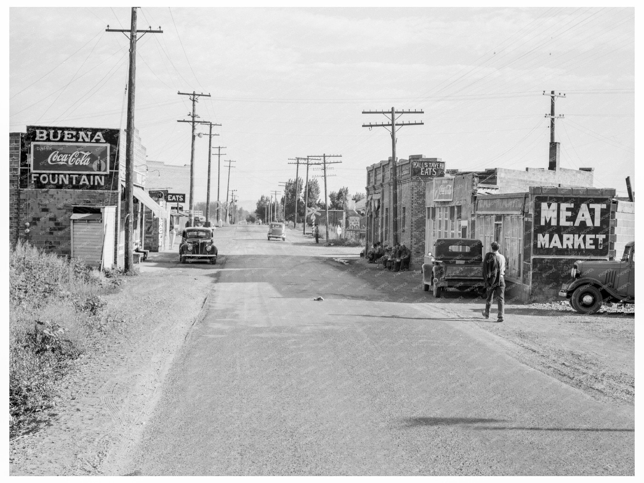 Buena Yakima County Washington Agriculture Scene 1939 - Available at KNOWOL