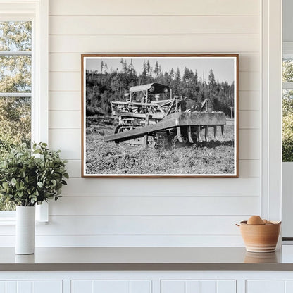 Bulldozer Working on Farm in Lewis County Washington 1939 - Available at KNOWOL