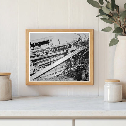 Bulldozer Working on Farm Stump Lewis County 1939 - Available at KNOWOL