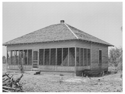 Bunkhouse at SMS Ranch Spur Texas May 1939 - Available at KNOWOL